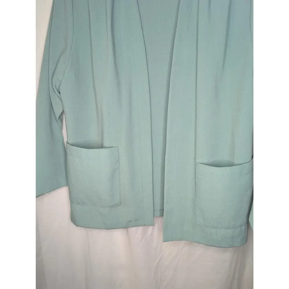 Vintage mint top and blazer